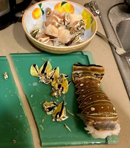 Great value lobster tails! Only 100 servings per day. photo review